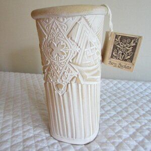 NWT FROHREICH BARN BUCKETS Stamped Signed Pottery Vase
